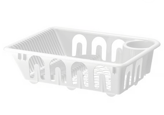 IKEA FLUNDRA Dish drainer, white