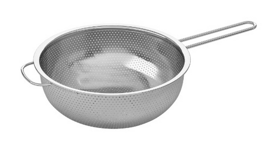 IKEA IDEALISK Colander, stainless steel, Round