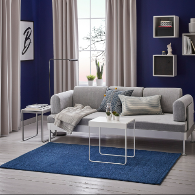 IKEA LANGSTED rug, low pile, 133x195 cm
