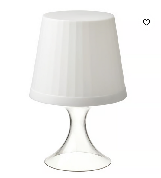 IKEA LAMPAN Table lamp, white, 29 cm (11 ")