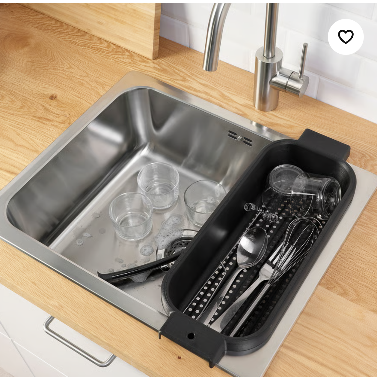 IKEA LILLHAVET Colander, anthracite