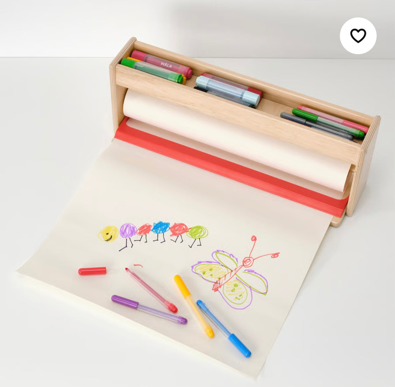 IKEA MÅLA Paper roll holder with storage