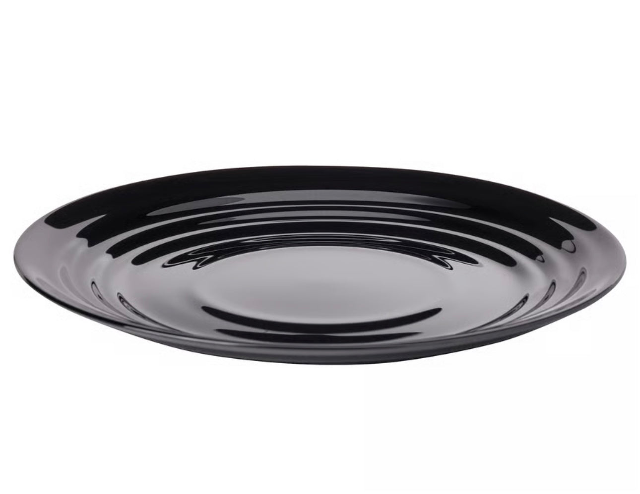 IKEA NÄTBARB Side plate, black, 19 cm (7 ")