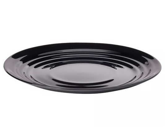 IKEA NÄTBARB Side plate, black, 19 cm (7 ")