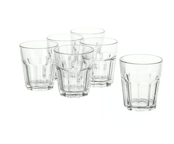 IKEA POKAL Glass, clear glass, 27 cl (9 oz)