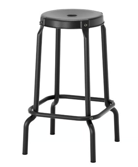 IKEA RÅSKOG Bar stool, black, 63 cm