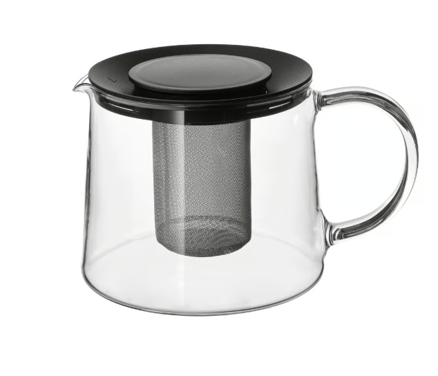 IKEA RIKLIG Teapot, glass, 1.5 l (1.6 qt)