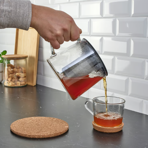 IKEA RIKLIG Teapot, glass, 1.5 l (1.6 qt)