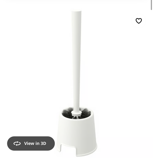 IKEA BOLMEN Toilet brush/holder