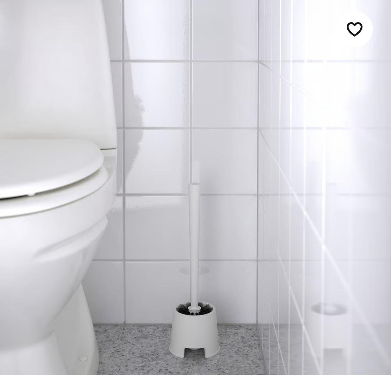 IKEA BOLMEN Toilet brush/holder
