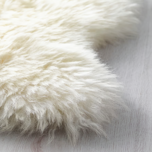 IKEA ULLERSLEV Sheepskin rug, 85 cm (33 ")
