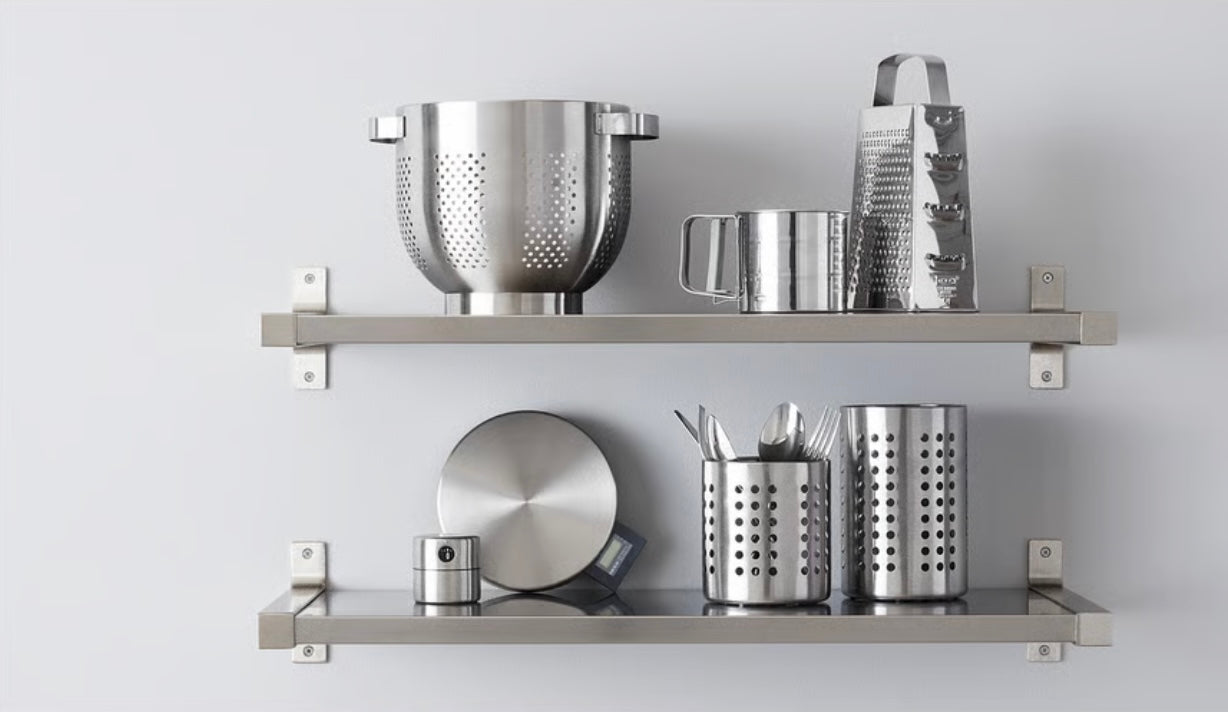 IKEA ORDNING Utensil holder, stainless steel, 13.5 cm (5 3/8 ")