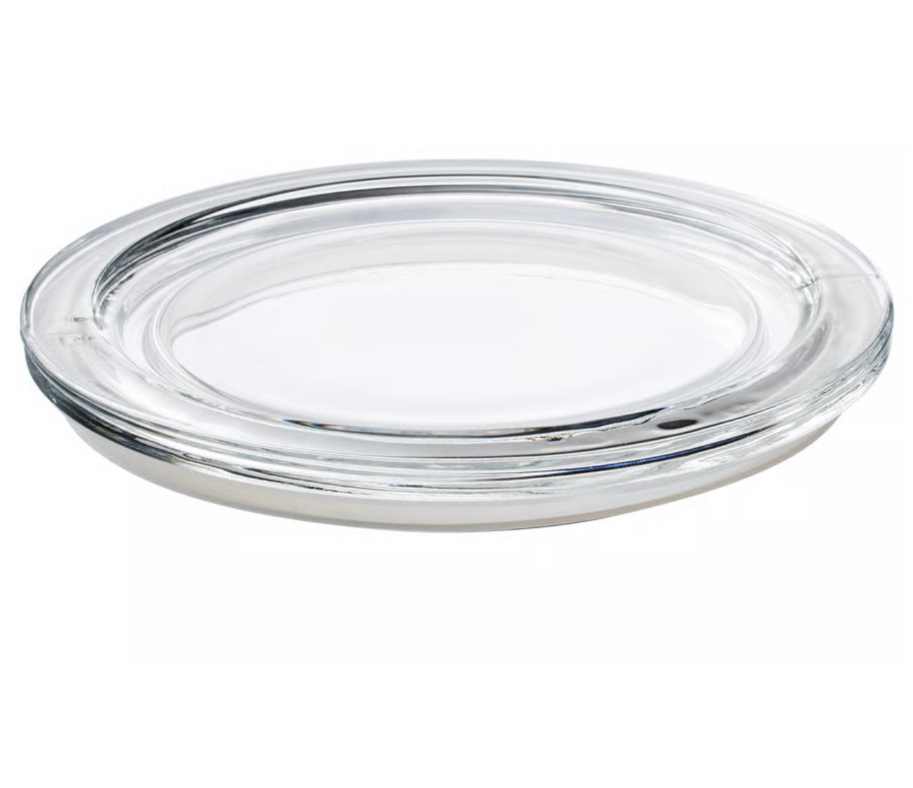 IKEA 365+ Food container, round/glass, 600 ml (20 oz) with round glass lid