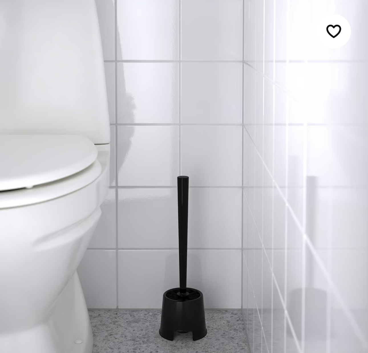 IKEA BOLMEN Toilet brush/holder