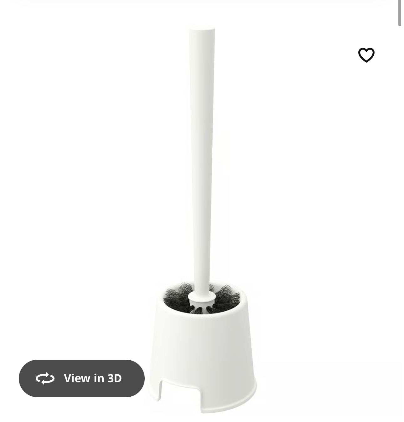 IKEA BOLMEN Toilet brush/holder