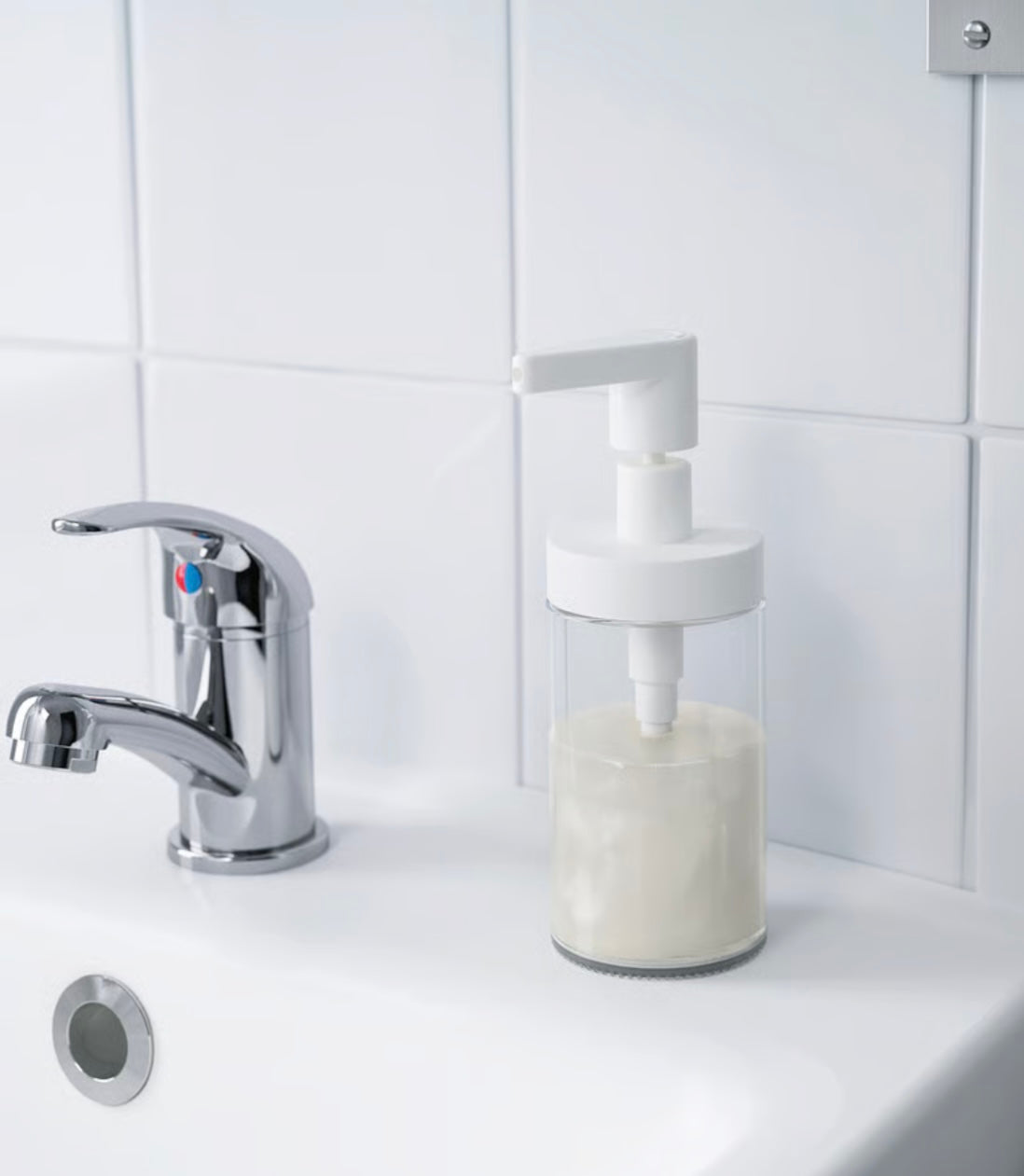 IKEA TACKAN Soap dispenser, white