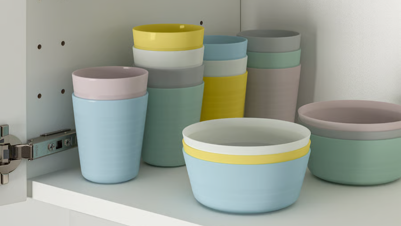 IKEA KALAS Bowl, mixed colors