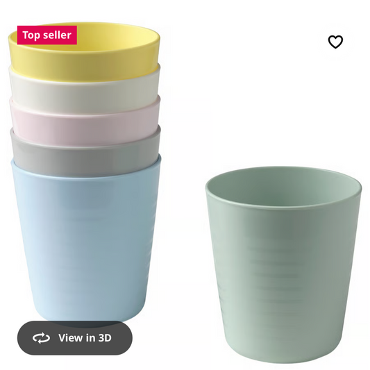 IKEA KALAS Tumbler, mixed colors