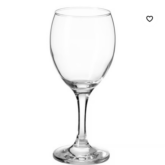 IKEA New ÄNKEBLOMSTER Wine glass, clear glass, 25 cl (8 oz)
