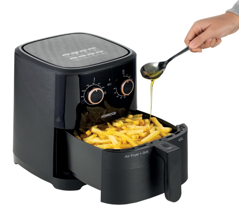 KENWOOD Airfryer + Grill XL 4.5L 1300W Air Fryer with Grill Function