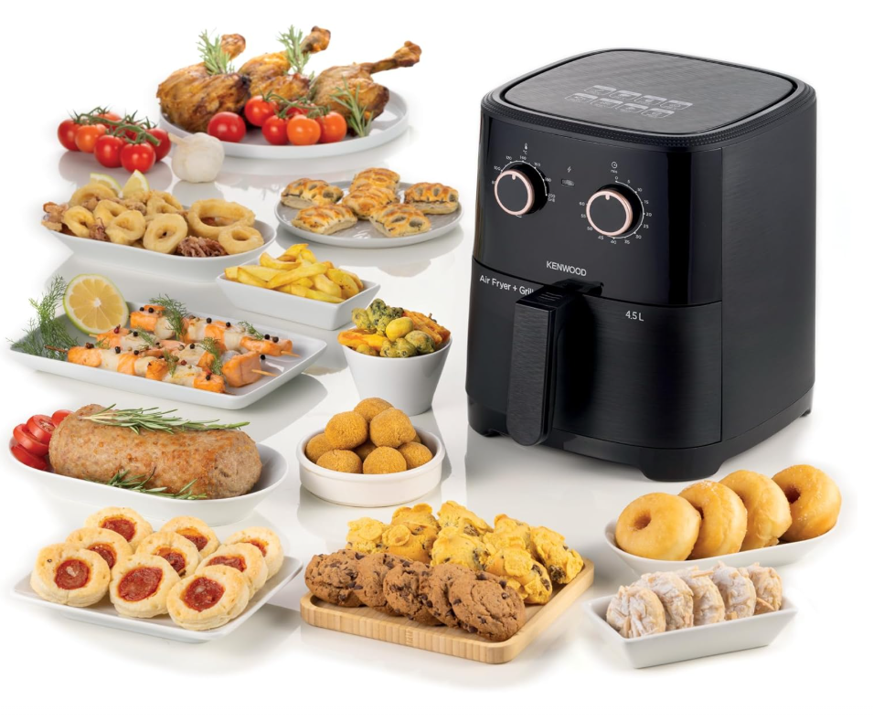 KENWOOD Airfryer + Grill XL 4.5L 1300W Air Fryer with Grill Function