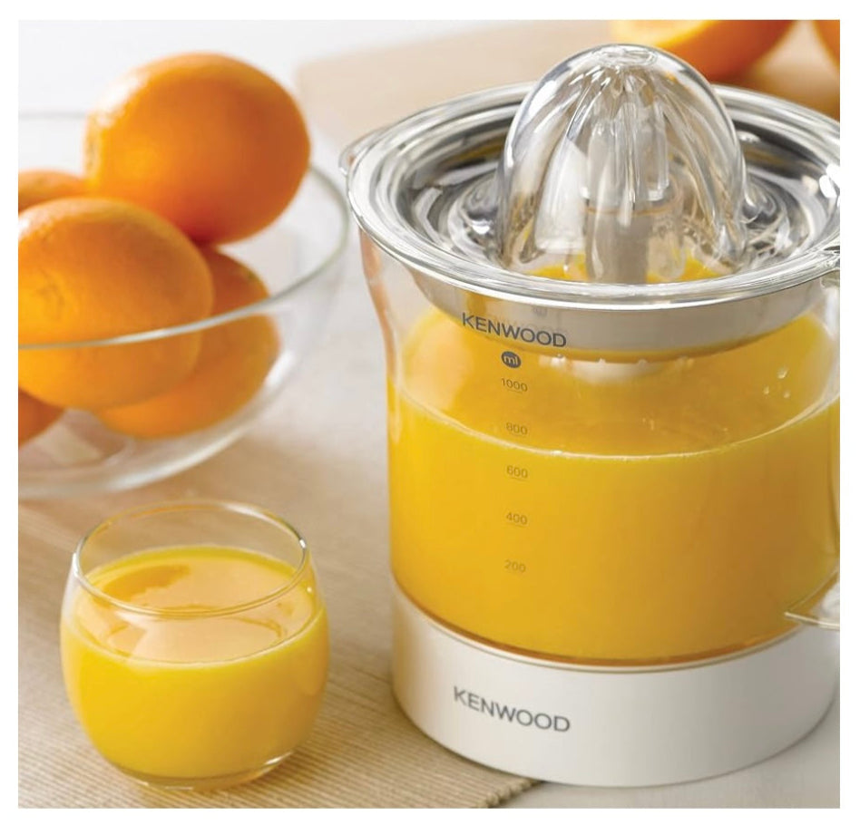 KENWOOD Citrus Juicer 40W Juice Extractor with 1L Transparent Juice Jug