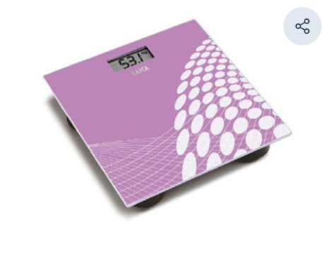 LAICA Electronic Personal Scale Violet