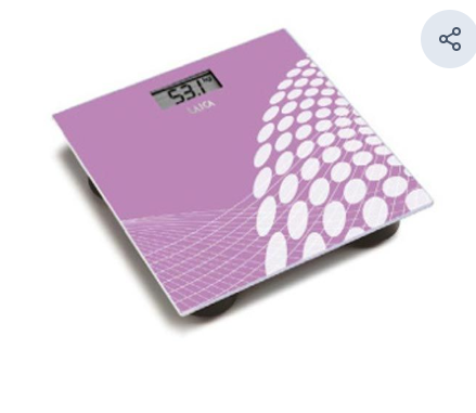 LAICA Electronic Personal Scale Violet