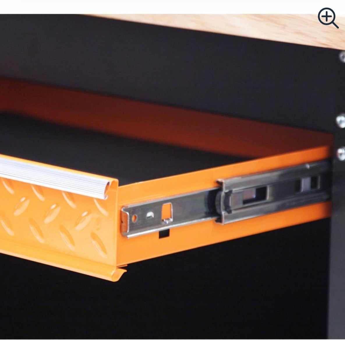 Magnusson Steel Fixed Work Bench W/Drawers (160 x 60 cm)
