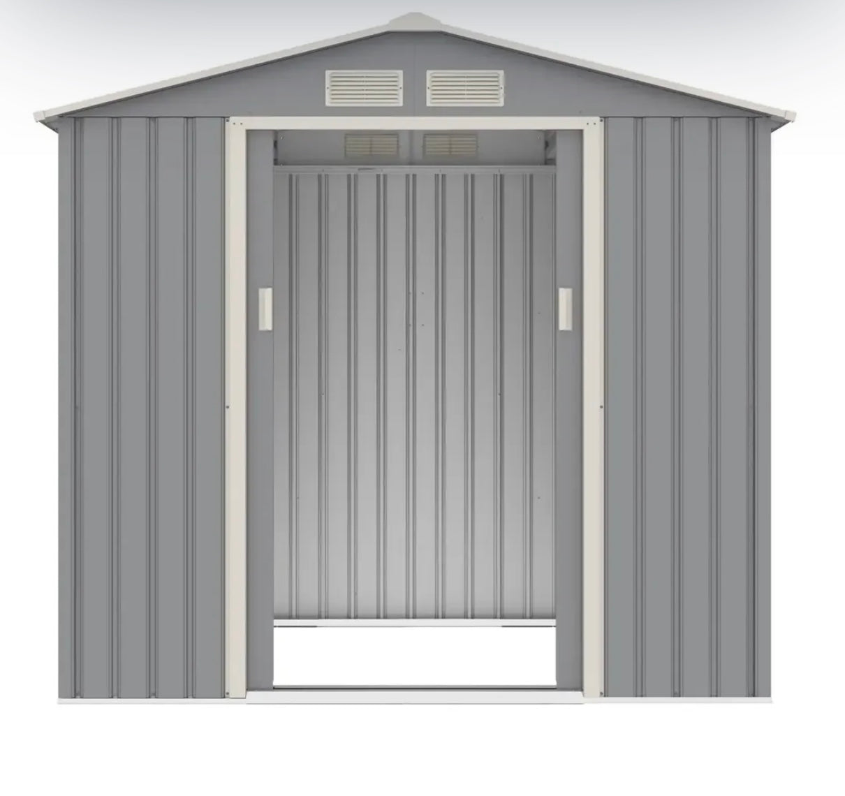 Galvanized Metal Shed (213 x 127 x 195 cm) from ACE