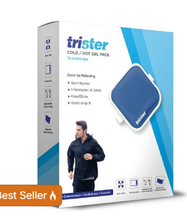 TRISTER Soft Cold / Hot Gel Pack Knee Wrap Small